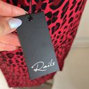 Rails  Yara Red Leopard Slip Dress Photo 5