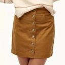 Wilfred Free  Button Front Karmen Corduroy Mini Skirt Photo 0