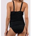 We Are HAH  It Suits U 1 Piece Black Convertible Swim Dress Size Small NWT Photo 2