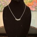 The Moon  phases pendant necklace silver tone Photo 2