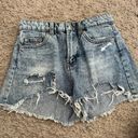 Wild Fable High Rise Distressed Jean Shorts Photo 0