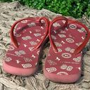 PINK - Victoria's Secret Victoria's Secret Phi Beta Pink Flip Flops Size Small Photo 2