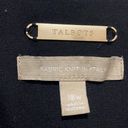 Talbots  Blazer Jacket Womens Size 18W Black Rayon Fabric Knit In Italy Photo 3