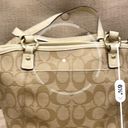 Coach Signature Canvas Peyton Handbag Photo 8