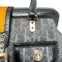 Christian Dior Vintage  Grey Denim Monogram Handbag Photo 2