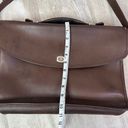 Coach Vintage  Lexington Dark Brown briefcase messenger bag E97-3285 Photo 3