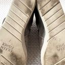 Eileen Fisher  Zest Mineral Metallic Silver Wedge Ankle Heel Strap Boots Shoes 7 Photo 9