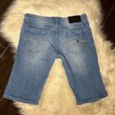 Guess  distressed Bermuda denim shorts sz 30 Photo 4