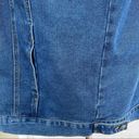 Boom Boom Jeans  Medium Wash Destroyed Trucker Style Denim Jacket XL Photo 6