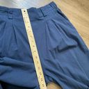 Halara  High Waisted Wide Leg Pull On Pants Casual Blue Elastic Waist ~ Size M Photo 11