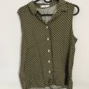 Mango Sleeveless Button Up  Blouse Photo 0