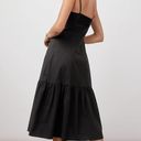 Rails  Maeve Poplin Black Sundress, Peep a Boo front, size Medium, B97, NWT, $87 Photo 6