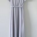 Ceremony by Joanna August Formal Dress Silver Gray Size M Photo 1