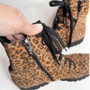 Donald Pliner  Boots Size 7 Leather Animal Print Classic Hiker Design Suede NEW Photo 8