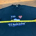 Fruit of the Loom El Salvador T-shirt Yo Amo El Salvador Womens  Sz S Unisex TShirt Blue Souvenir Photo 4