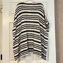 Mango NWT MNG Striped Poncho Cape Isabela Small Photo 1