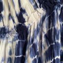 Boho Me NWT  Blue/White Tie Dye Summer Dress. Size Large. Photo 4