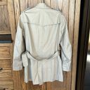 Banana Republic  | Classic Twill Trench Coat in light tan | womens small Photo 6