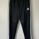 Adidas  Black Joggers M Climacool Track Pants Zipper Leg Mesh Photo 0