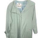 London Fog Vintage  trench coat sea green Photo 2