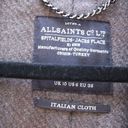 All Saints Wool Blend Military Cape Jacket Coat Photo 10