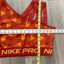 Nike Womens Serena Design Crew Tennis Crop Tank Orange Photo 6