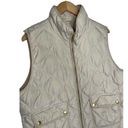 Woolrich  Puffer Vest Womens XL Duck Down Feathers Quilted Pockets Full Zip Tan Photo 4