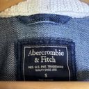 Abercrombie & Fitch  Women’s Sz S Shawl Sweater Lined Denim Jacket Button Jacket Photo 1