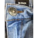 Hudson  Custom Jean Shorts Cutoffs Raw Hem Denim Distressed Sz 31 Stretchy Photo 5