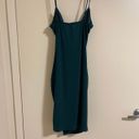 Q Women’s Dark Green Sparkling Bodycon Dress with Slit (Brand New) Photo 1