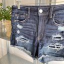 American Eagle  distressed high rise stretch shorts Photo 1