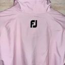 FootJoy  Pink Windbreaker Jacket sz S Photo 2
