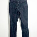 Abercrombie & Fitch Abercrombie Jeans Curve Love Skinny High Rise Black Split Hem 28/6 Photo 3