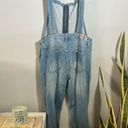 Machine Jeans Inc Women’s Machine Jeans Distressed Overalls Photo 4