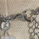 infinity New Directions necklace  circles silvertone lobster claw New OS Photo 5