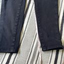 American Eagle  Black Super High Rise Distressed Denim Jegging Skinny Jean size 2 Photo 8