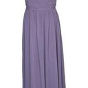 Hayley Paige Occasions  Candlelight Chiffon A-line Maxi Dress 5800 Lilac, size 10 Photo 0