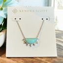 Kendra Scott NWT!  Sienna Silver Half Sun Pendant Necklace Photo 0