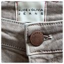 Alice + Olivia Jeans Khaki Tan Utility Cargo Jean Size 27 Photo 12