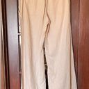 Guess By Marciano Ladies Khaki Drawstring Wide Leg Size Small Linen Pants Photo 1