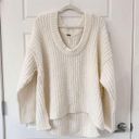 Free People NEW  Blue Bell Slouchy Tunic Sweater Photo 0