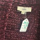 Entro ‎ Maroon Chenille Duster With Pockets Size M Photo 3