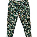 Sweaty Betty  Power 7/8 Workout Leggings Pants Floral Pockets Blue 14 Photo 0