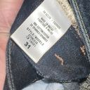 Guess  JEANS Women’s Vintage Y2K Dark Wash Crop Capri Jeans Size 31 Photo 3