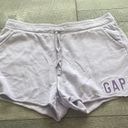 Gap Size Large Light Purple High-Rise Loungewear Shorts Photo 5