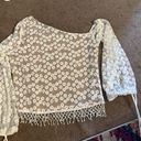 Majorelle  lace floral blouse small Photo 2