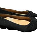 Vionic  Sz 9.5 Gramercy Black Suede Leather Ballet Flats Pointed Toe With Bow S1 Photo 1