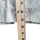 J.Crew  Skirt Womens 0 Light Gray Sateen Tiered Pleated A Line Gateau Side Zip Photo 6