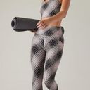 Athleta  Salutation Stash Textured Tights Plaid Design Size 2X Photo 2