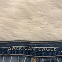 American Eagle Mom Jean high rise striped cotton denim jeans 12 Photo 3